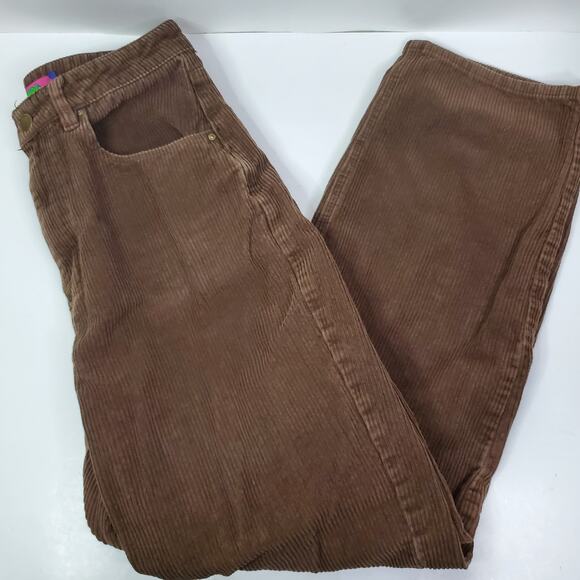 Empyre Tori Pants Women size 5 Brown Corduroy Baggy Streetwear 90s Y2K Skate - Picture 2 of 14